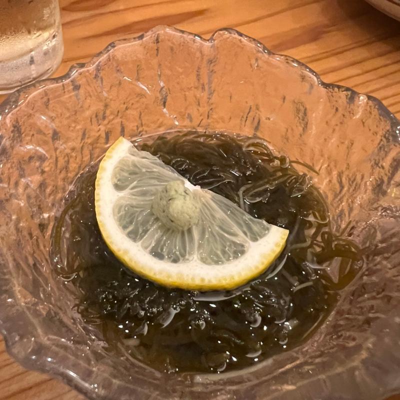 岩もずく酢(あじ菜)