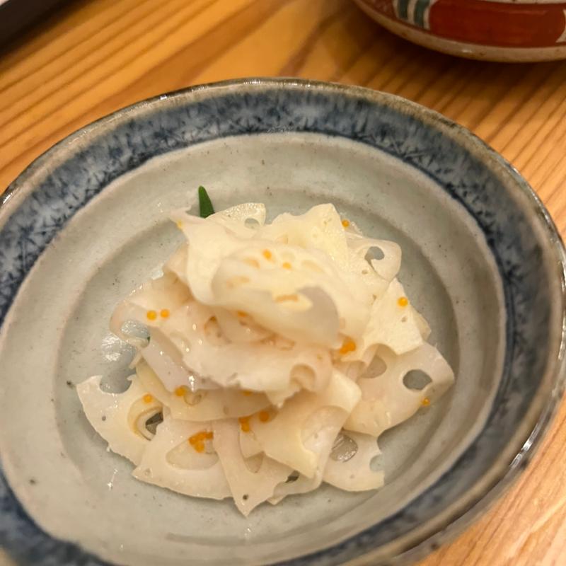 レンコンのハリハリ(あじ菜)