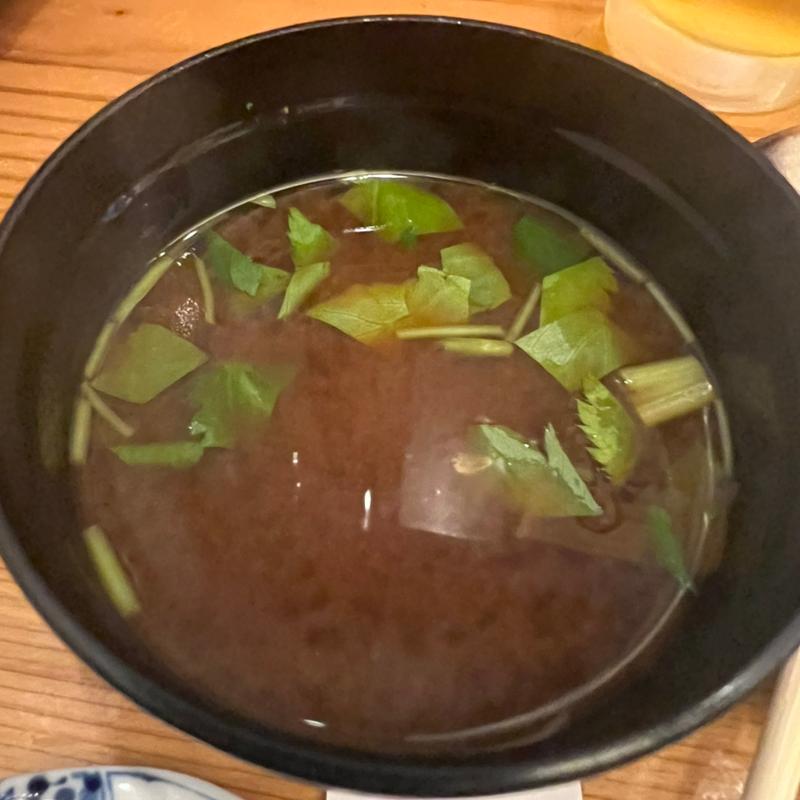 赤だし(あじ菜)