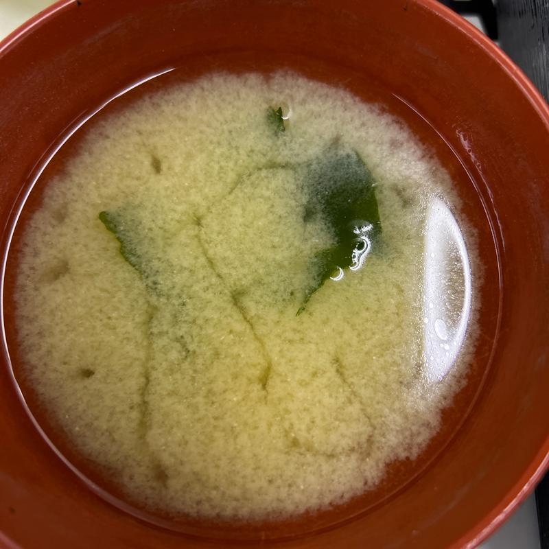 味噌汁(札幌市役所地下食堂)