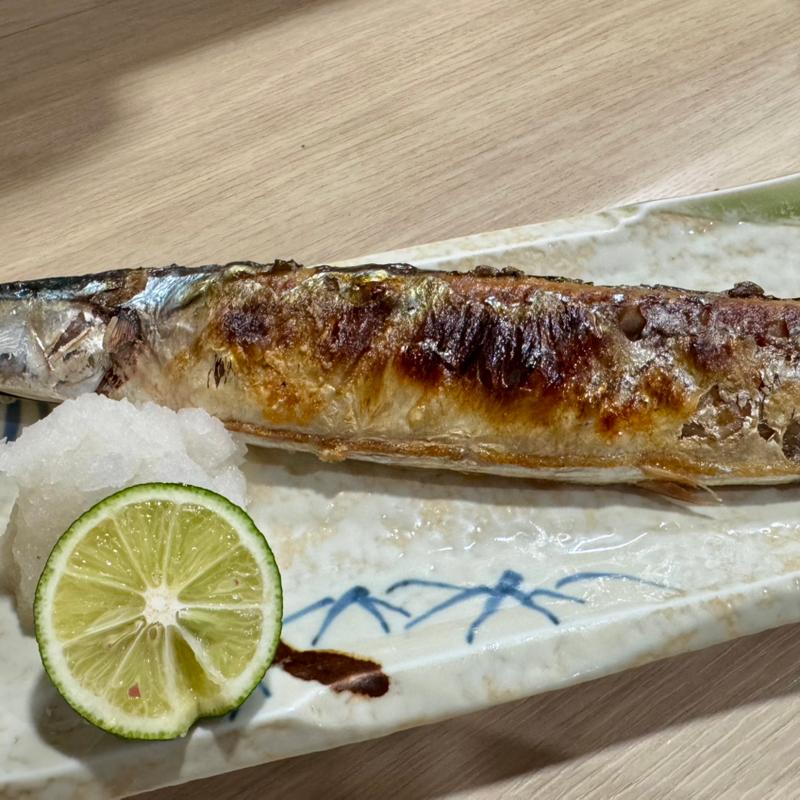 秋刀魚塩焼き(金車)