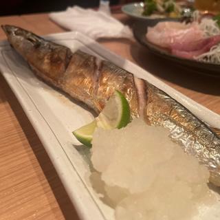 秋刀魚の塩焼き