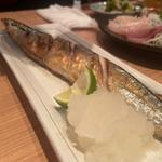 秋刀魚の塩焼き