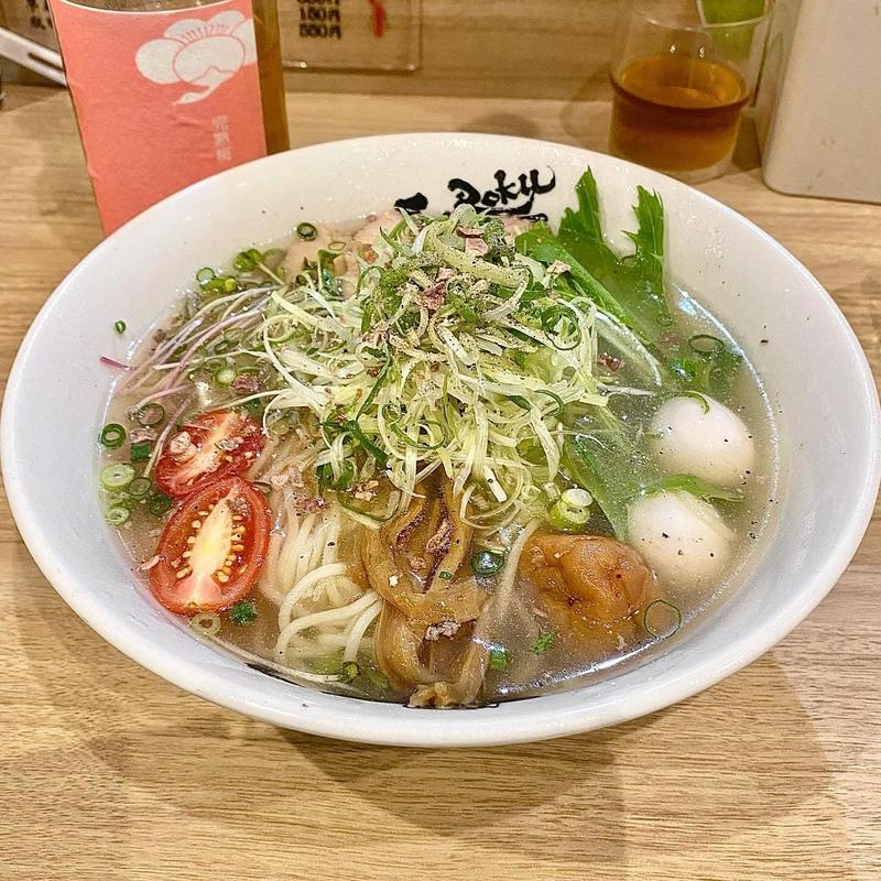 紀州梅酒冷やし(麺屋丈六 キーノ和歌山店)