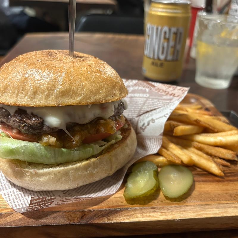 バリネスモッツァレラチーズバーガー(Jack37Burger)