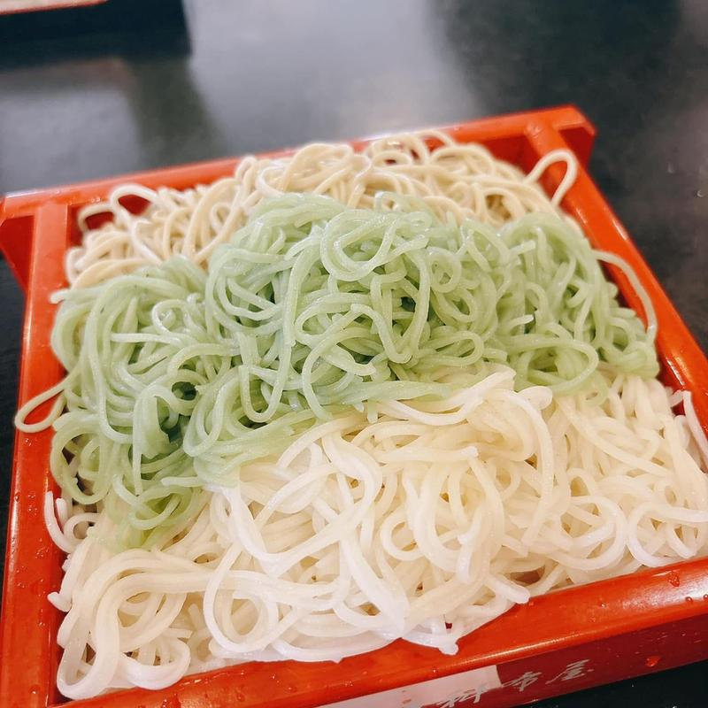 三色盛り 大(芝大門 更科布屋 本店 （さらしなぬのや）)