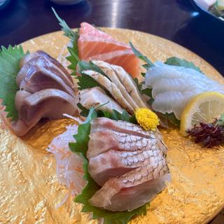 本日の刺身5点盛り