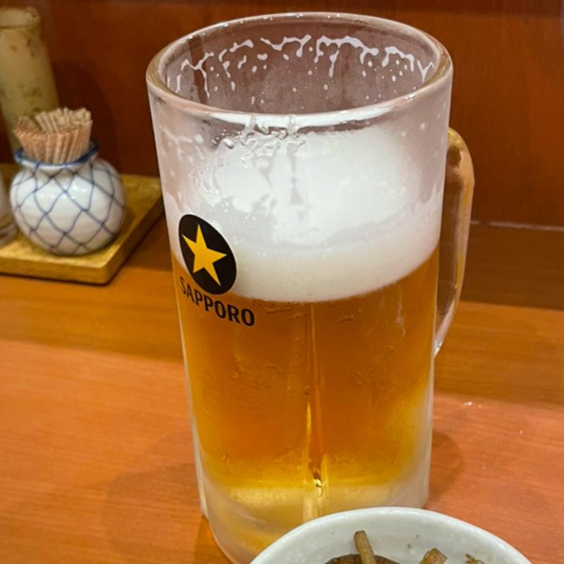 生ビール(珍串)