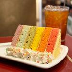 レインボーケーキ