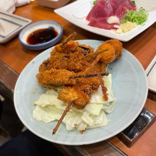 串揚げの盛り合わせ