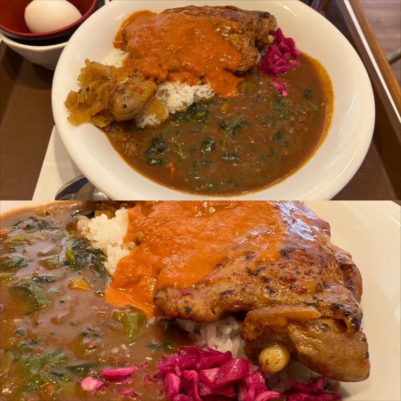 バターチキンカレー (並) ほうれん草(すき家 横浜善部町店 )