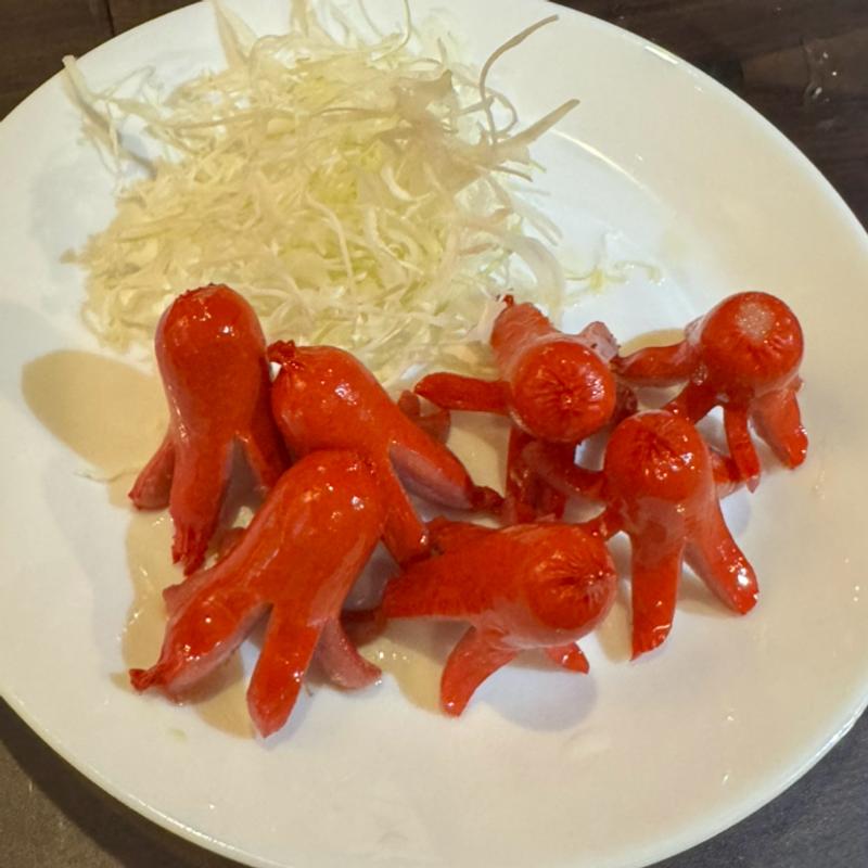 タコさんウインナー(まんぷく食堂)