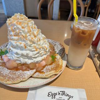 白桃パンケーキ