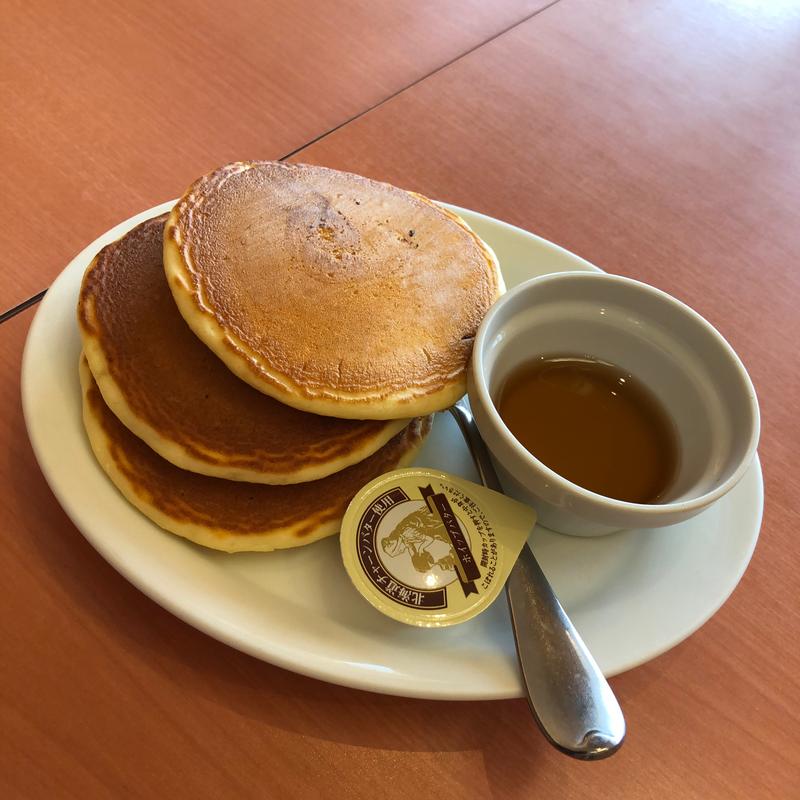 国産小麦のパンケーキ(デニーズ三郷店)