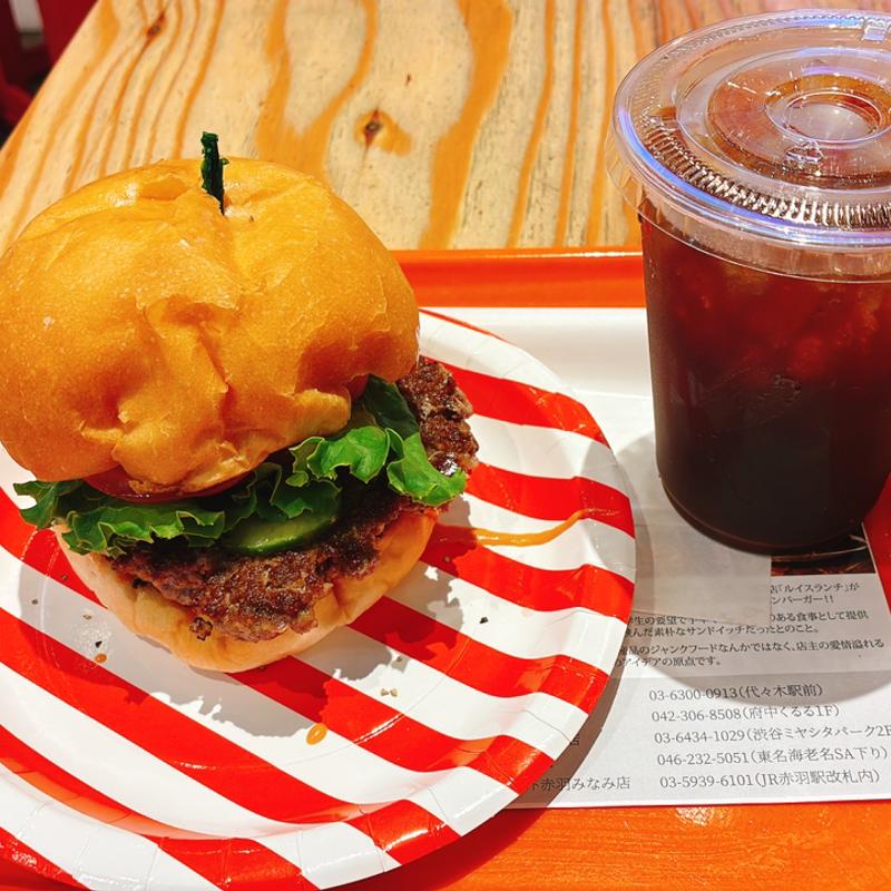 レタス＆トマトバーガー(JB's TOKYO MIYASHITA PARK店)