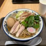 大葉茗荷冷やかけ並、味玉トッピング