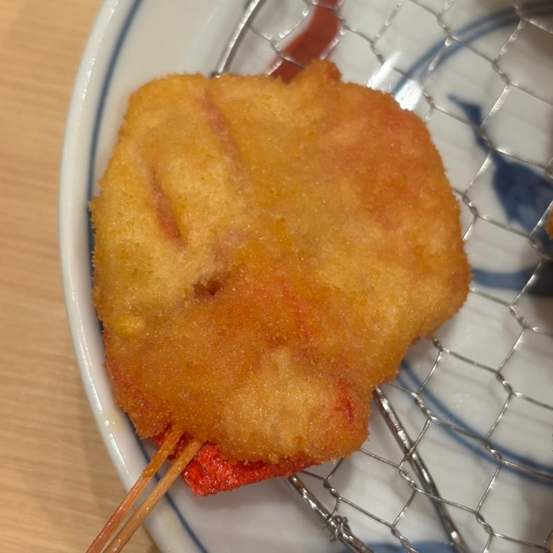 紅生姜(串かつとお酒 でんがな 高円寺店)