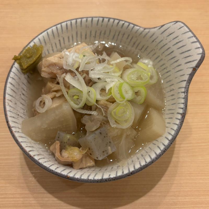 牛もつ塩煮込み(串かつとお酒 でんがな 高円寺店)