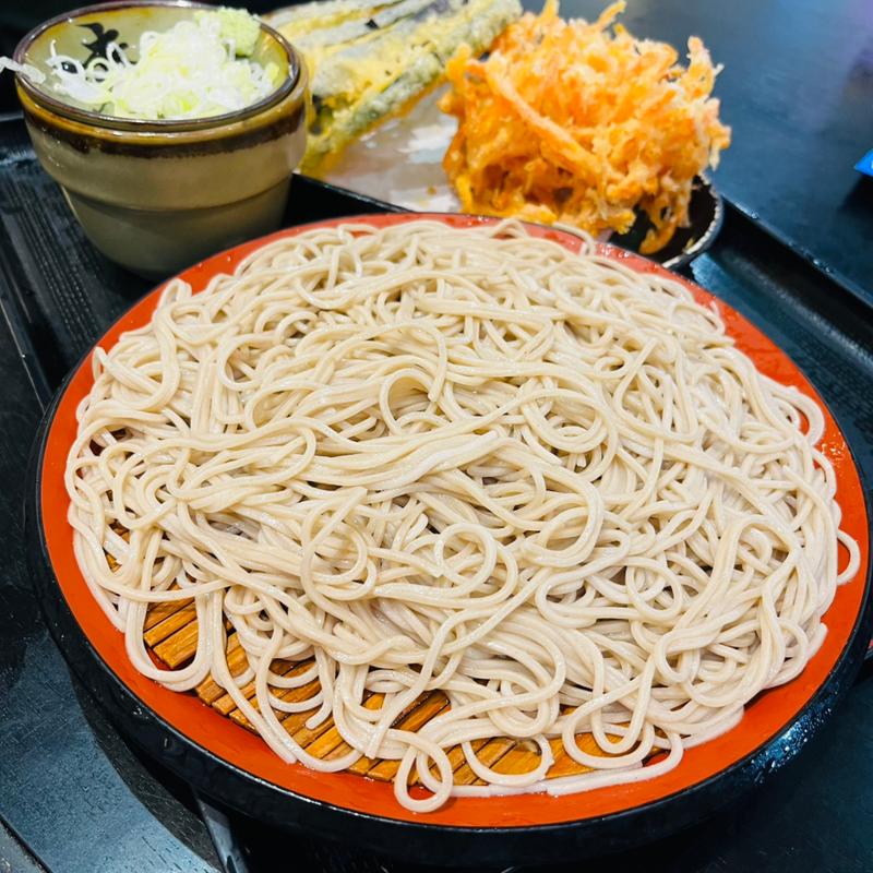 野菜天もり(そば処味奈登庵・武蔵小杉店)