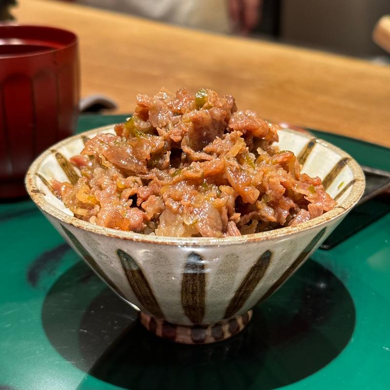 仙台牛のしぐれご飯(味処 はやし)