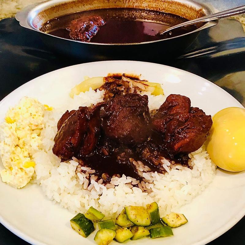 カシミールカレー たまご サラダ(東京ボンベイ 恵比寿本店（とうきょうぼんべい）)