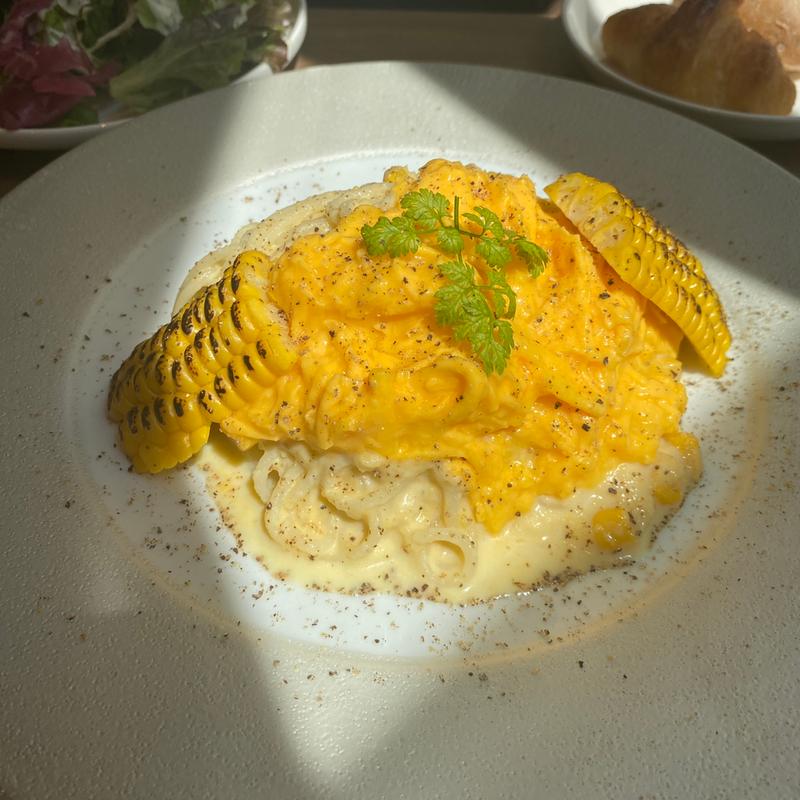 とうもろこしの冷製パスタ(Sho sweets cafe bar)