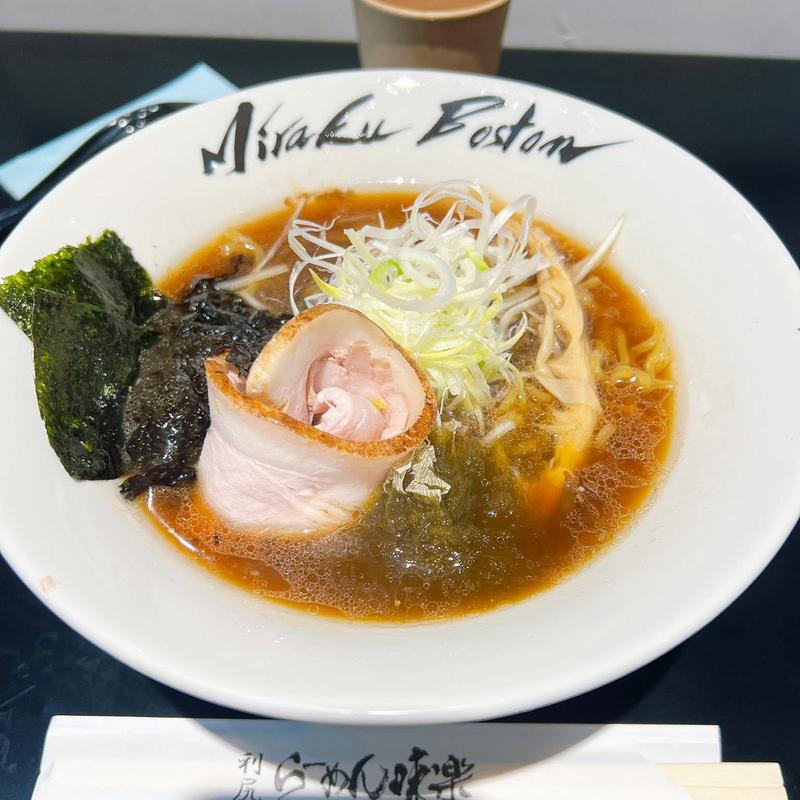 焼き醤油らーめん(利尻らーめん味楽 新横浜ラーメン博物館店)