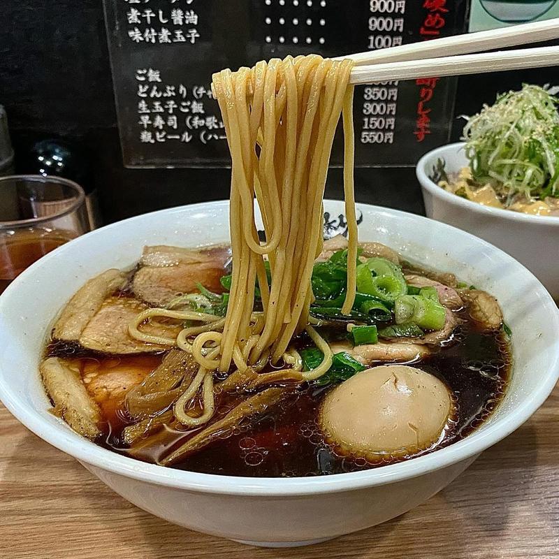 中華そば 並 肉増し(麺屋丈六 キーノ和歌山)