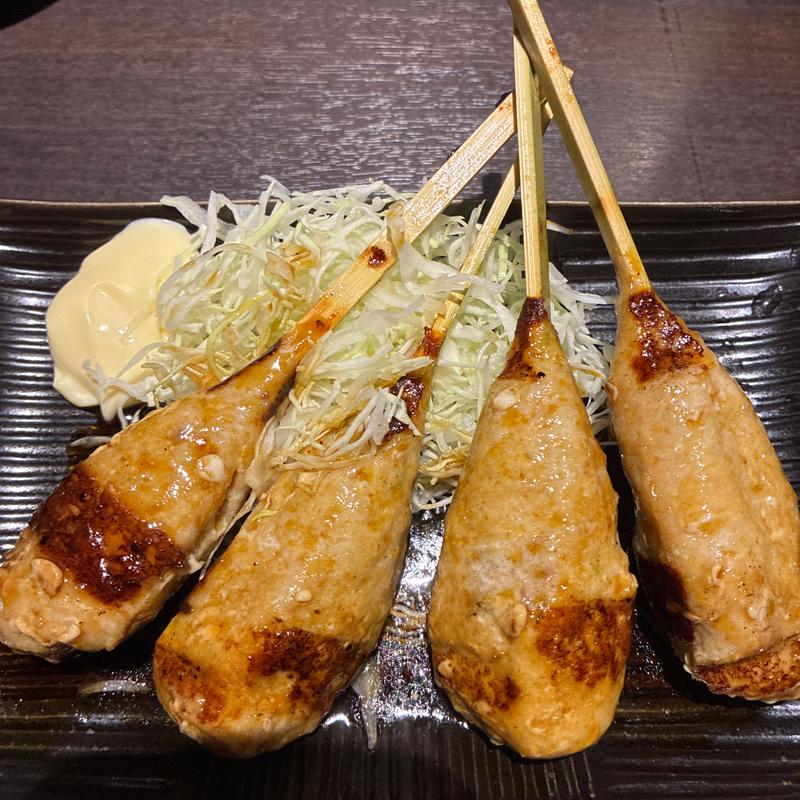 生つくね定食(炭火居酒屋 炎 札幌駅北口店)