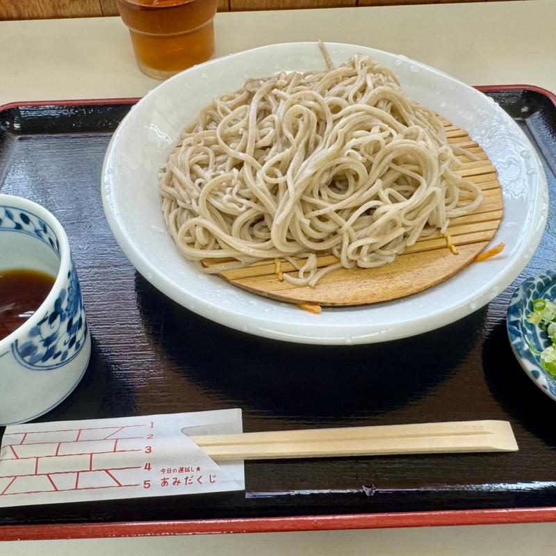 ざる蕎麦(手打ち蕎麦 青空亭)