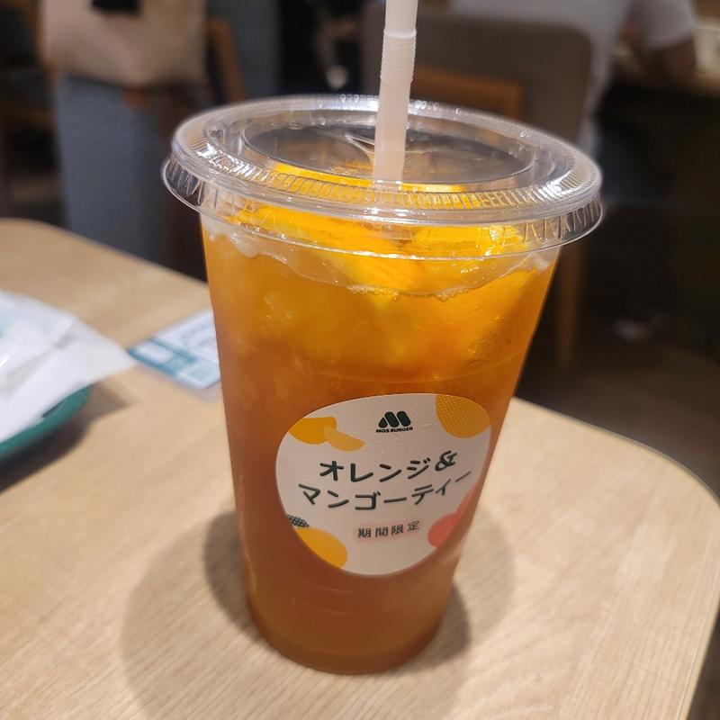 オレンジ＆マンゴーティー(モスバーガー)