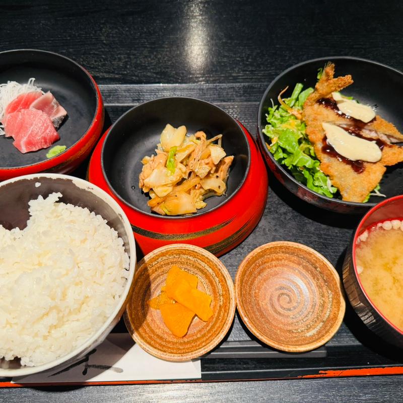 日替わり定食(炉端焼き魚然 新宿店)