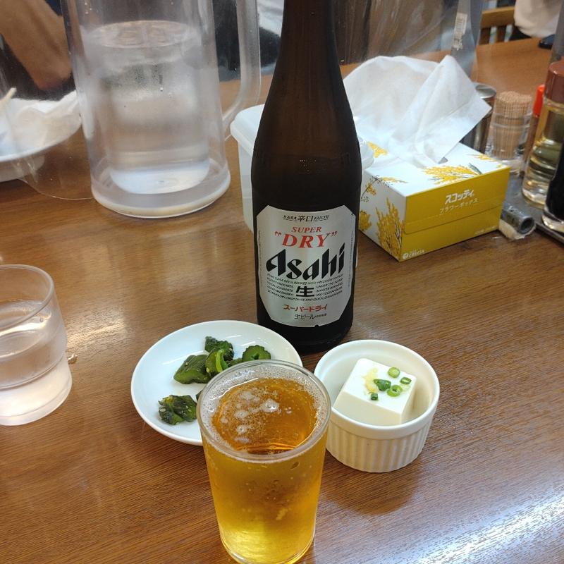 瓶ビール(味の紅龍)