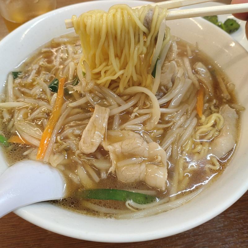 モヤシそば(味の紅龍)