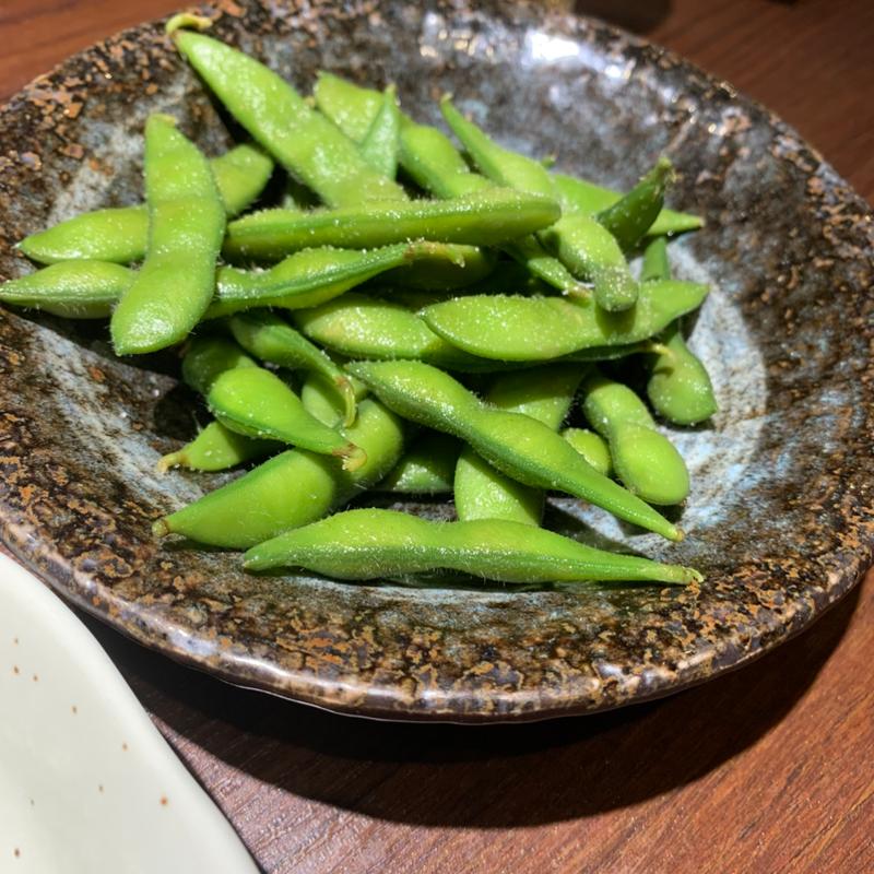 塩茹で生枝豆(清龍 池袋西口店)