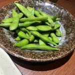 塩茹で生枝豆