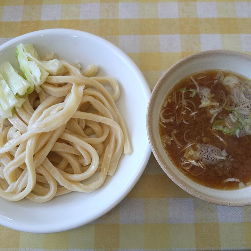 肉つけうどん(中)(みうらうどん)