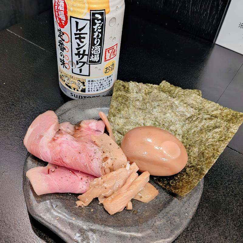 おつまみ  缶チューハイ(麺屋ちょこざい)