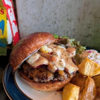 いちじくとモッツァレラのバーガー(Dexter Diner)