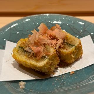 子持ち昆布のフライ