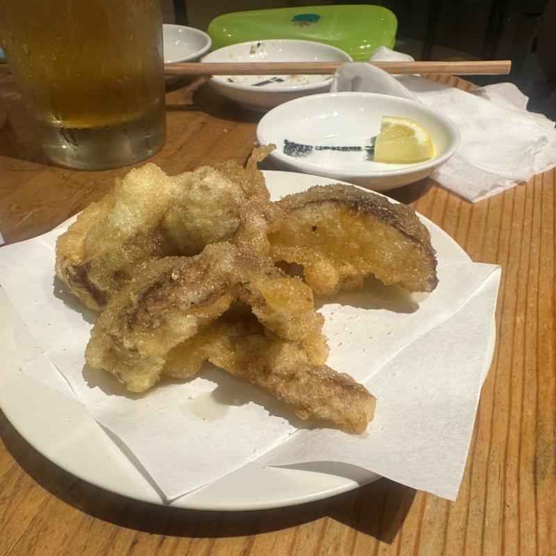 瀬戸内椎茸のフリット(BEER STAND molto!! 阪急三番街店)
