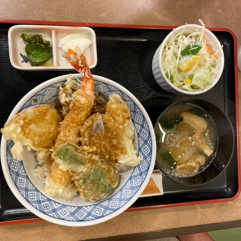 天丼(手打ちそば 深山（みやま）)