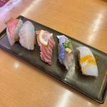 天然魚彩り5種盛り