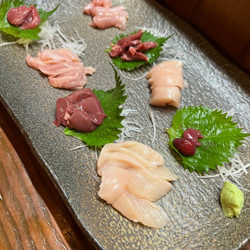 刺身盛り合わせ八種盛り(鳥石)