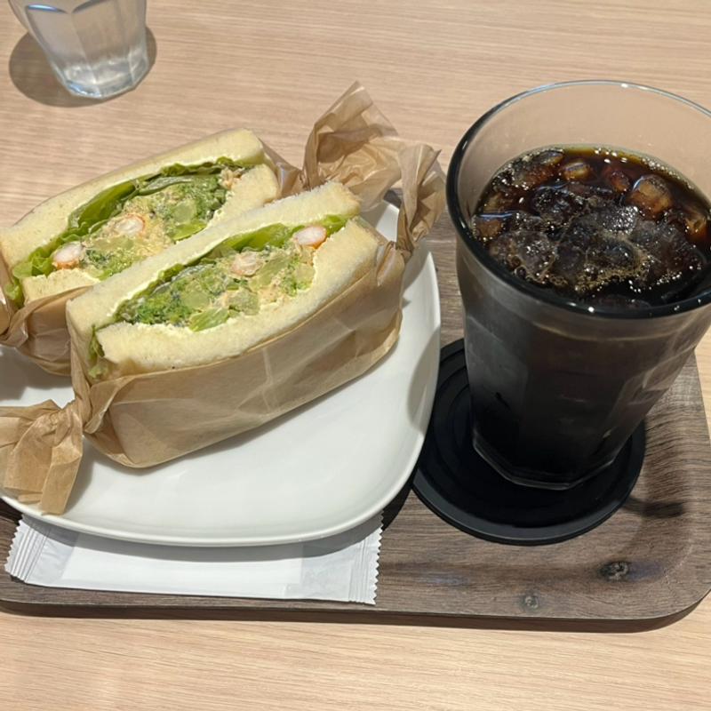 海老ブロッコリー(mcafe勝田台店)