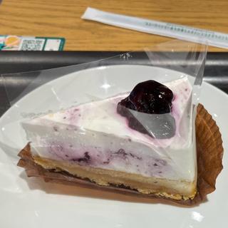 ブルーベリーレアチーズケーキ