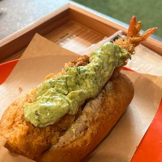 海老カツドッグ 大葉タルタル
