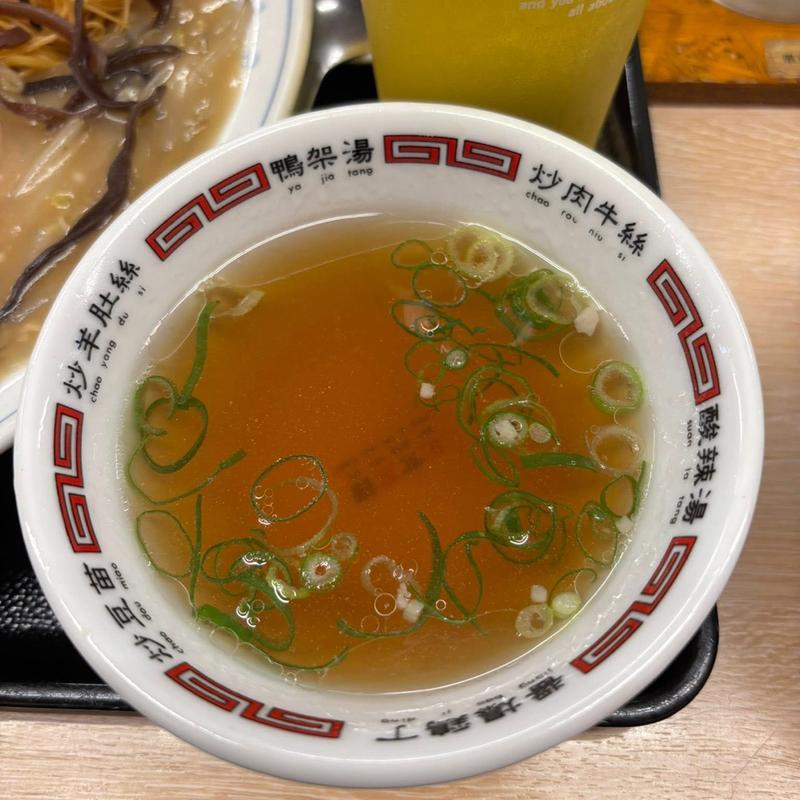 スープ(博多ラーメンふくちゃん千葉幸町店)