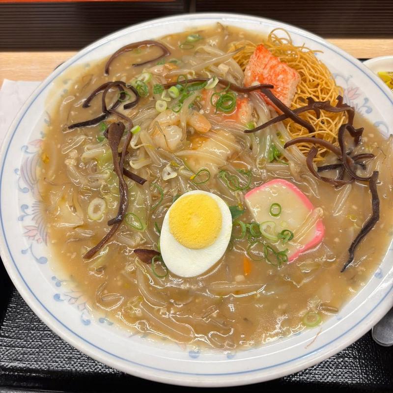 皿うどん(博多ラーメンふくちゃん千葉幸町店)