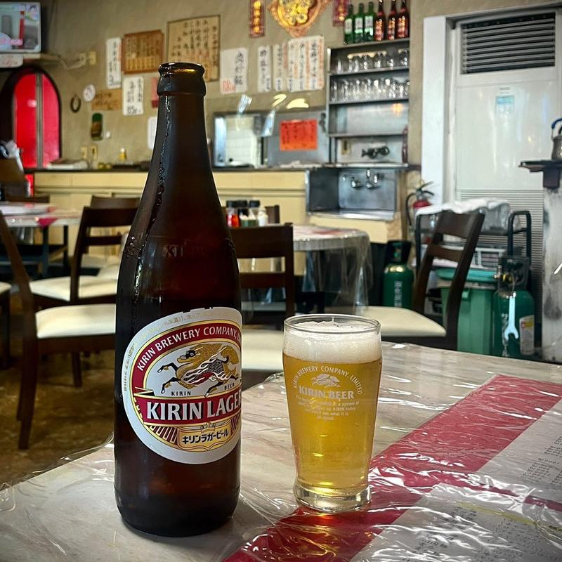 ビール(中華料理 栄濱楼)